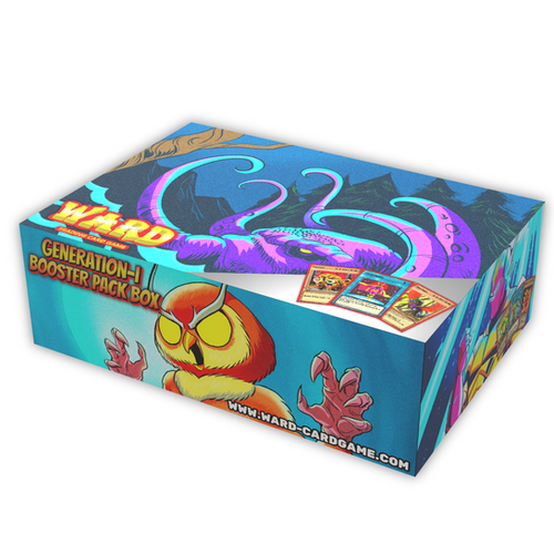 Ward TCG Gen 1 Booster Pack Box