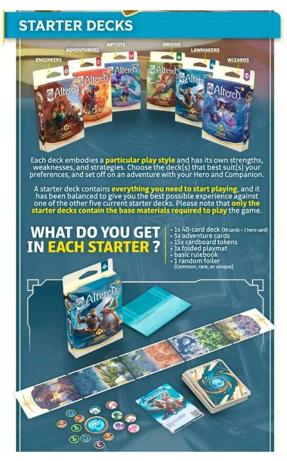 Altered: Beyond The Gates Starter - Axiom