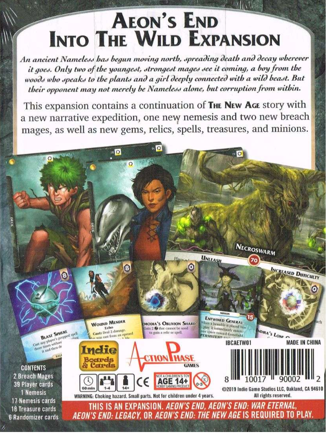 Aeon's End: Into the Wild - EXPANSION (not stand-alone game)