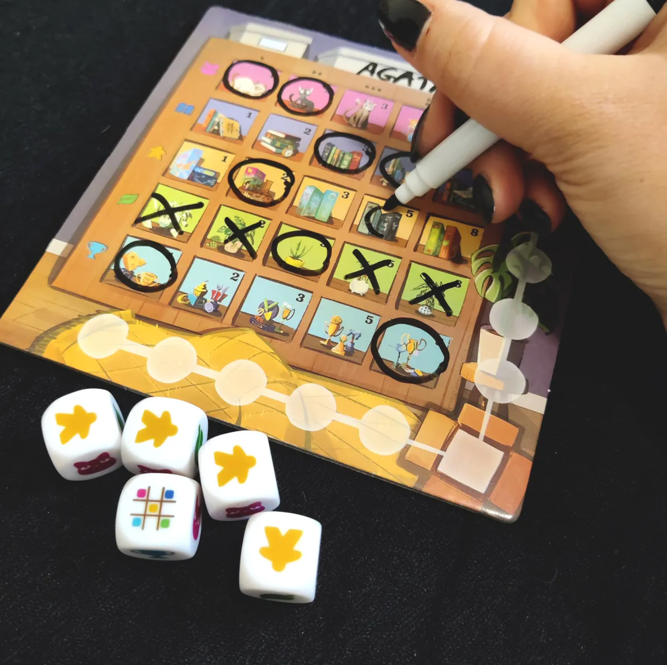 My Shelfie the Dice Game