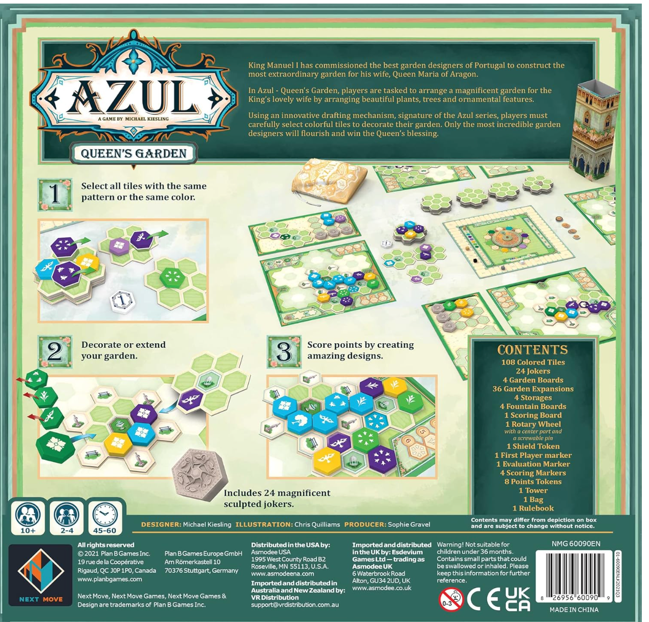 Azul: Queen's Garden