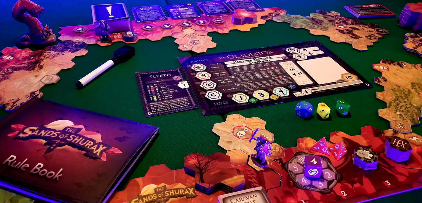 HEXplore It: The Sands of Shurax