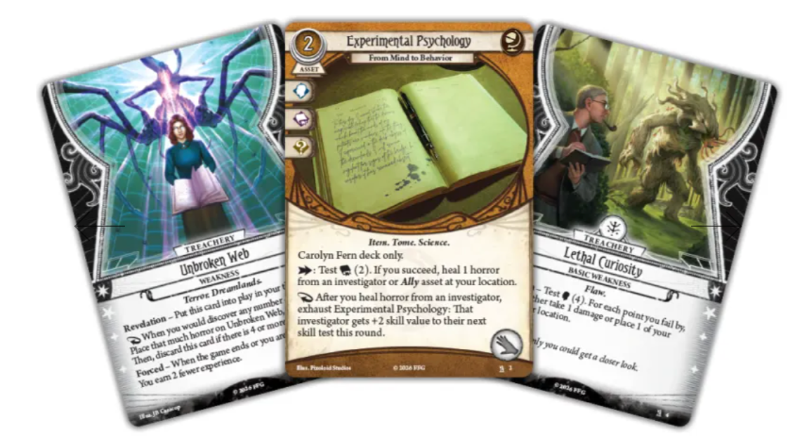 Arkham Horror: The Card Game - Carolyn Fern: Investigator Starter Deck