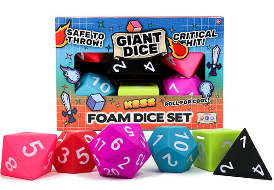 Foam Dice Set
