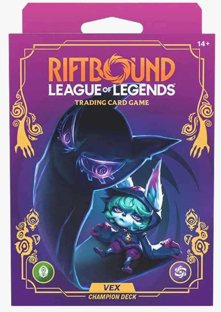 Riftbound: League of Legends Trading Card Game: Unleashed - Vex - Champion Deck