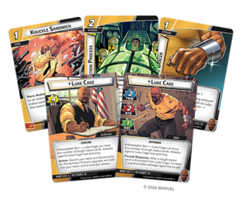 Marvel Champions: Luke Cage Hero Pack