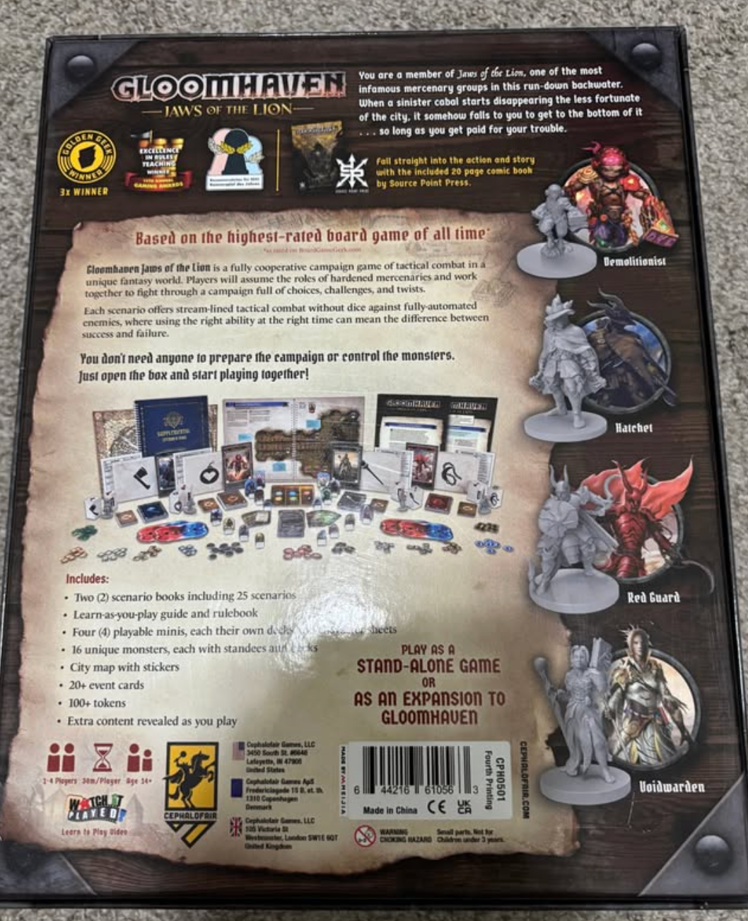 Gloomhaven: Jaws of the Lion