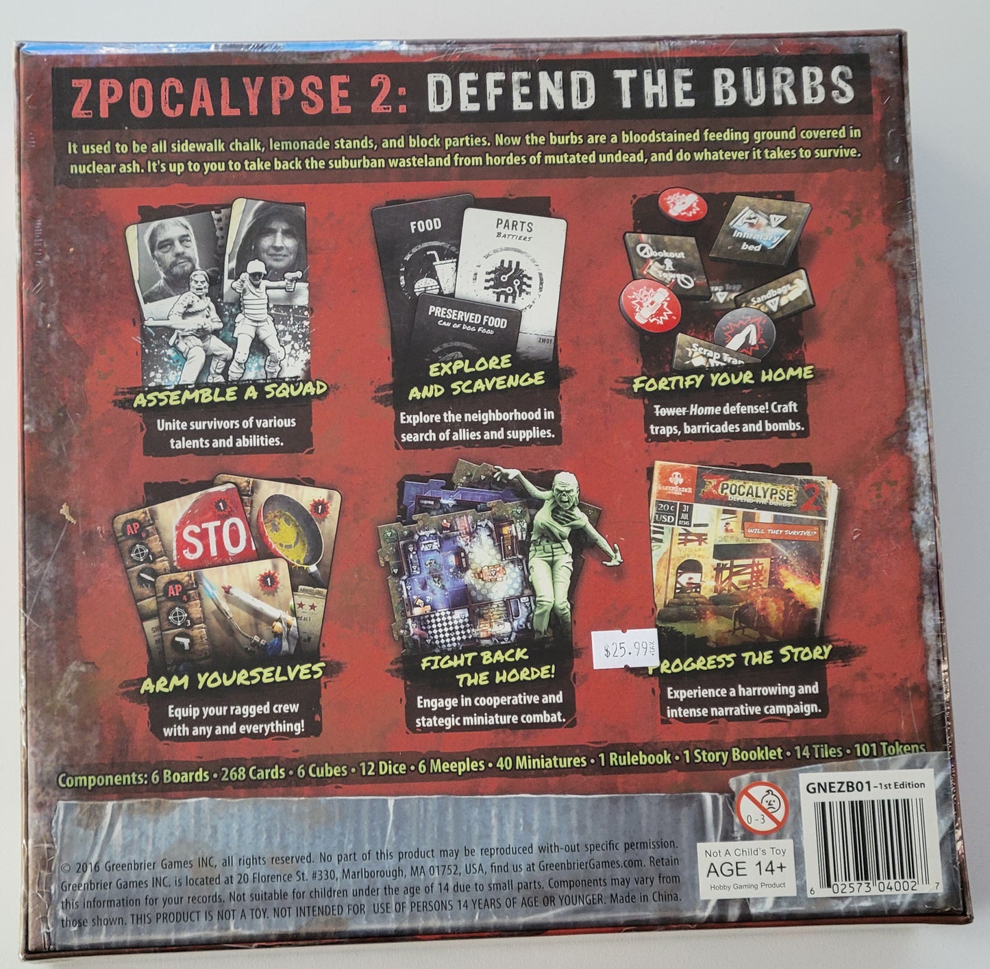 Zpocalypse 2: Defend The Burbs