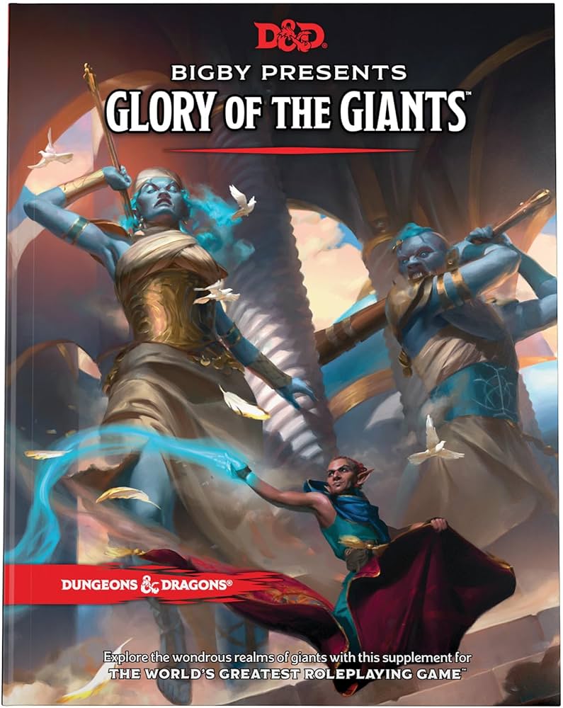 Glory of the Giants D&D Book
