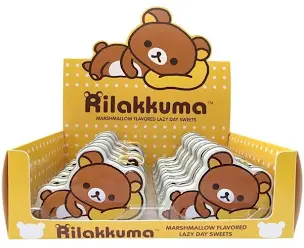 Rilakkuma Marshmallow Candy Tin