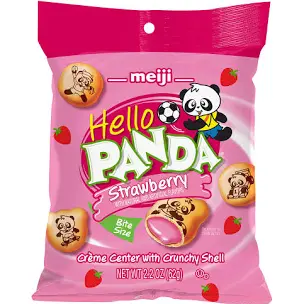 Hello Panda Strawberry Bag