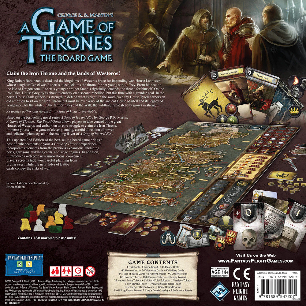 A Game Of Thrones: The Board Game 2nd Edition