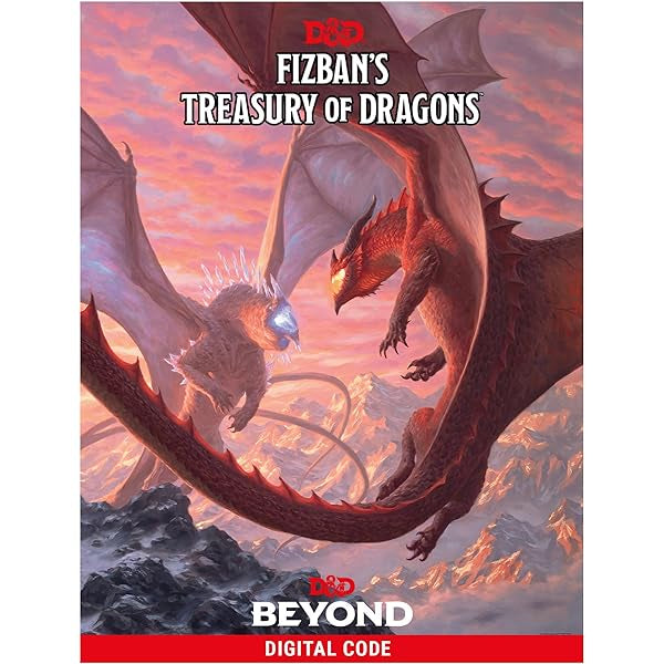 Fizban's Treasury of Dragons D&D Book