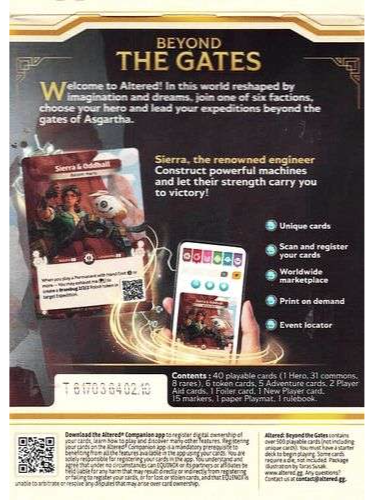 Altered: Beyond The Gates Starter - Axiom