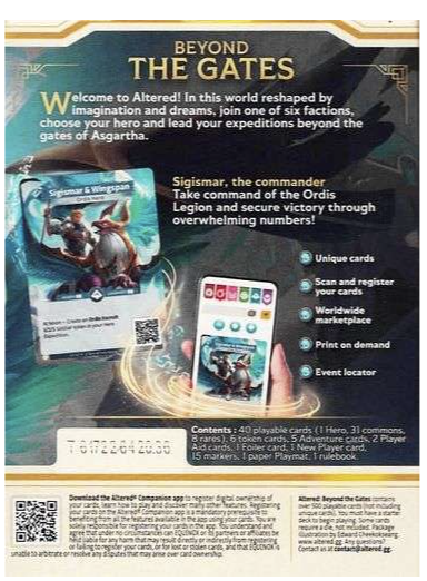 Altered: Beyond The Gates Starter - Ordis