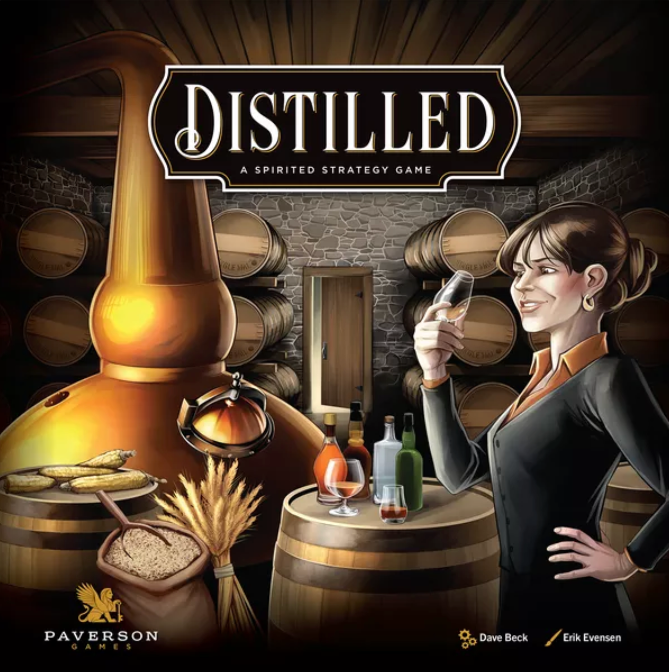 Distilled : A Spirited Strategy Game