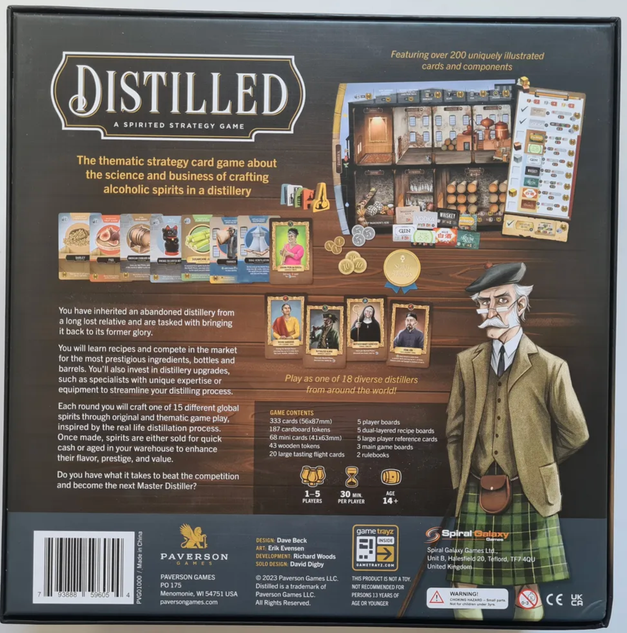 Distilled : A Spirited Strategy Game
