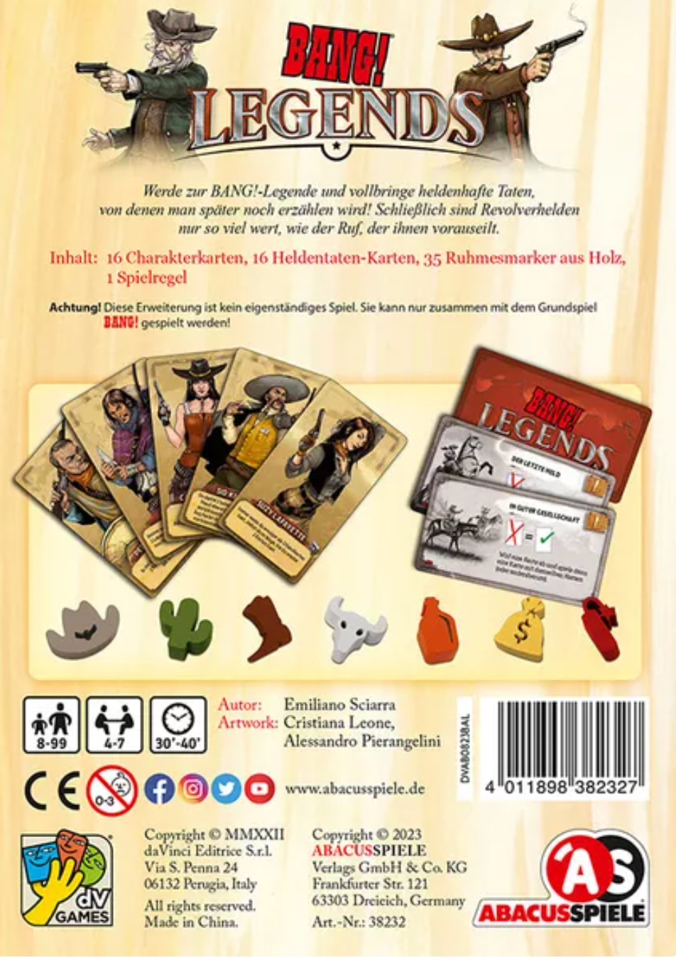 Bang! Legends Expansion