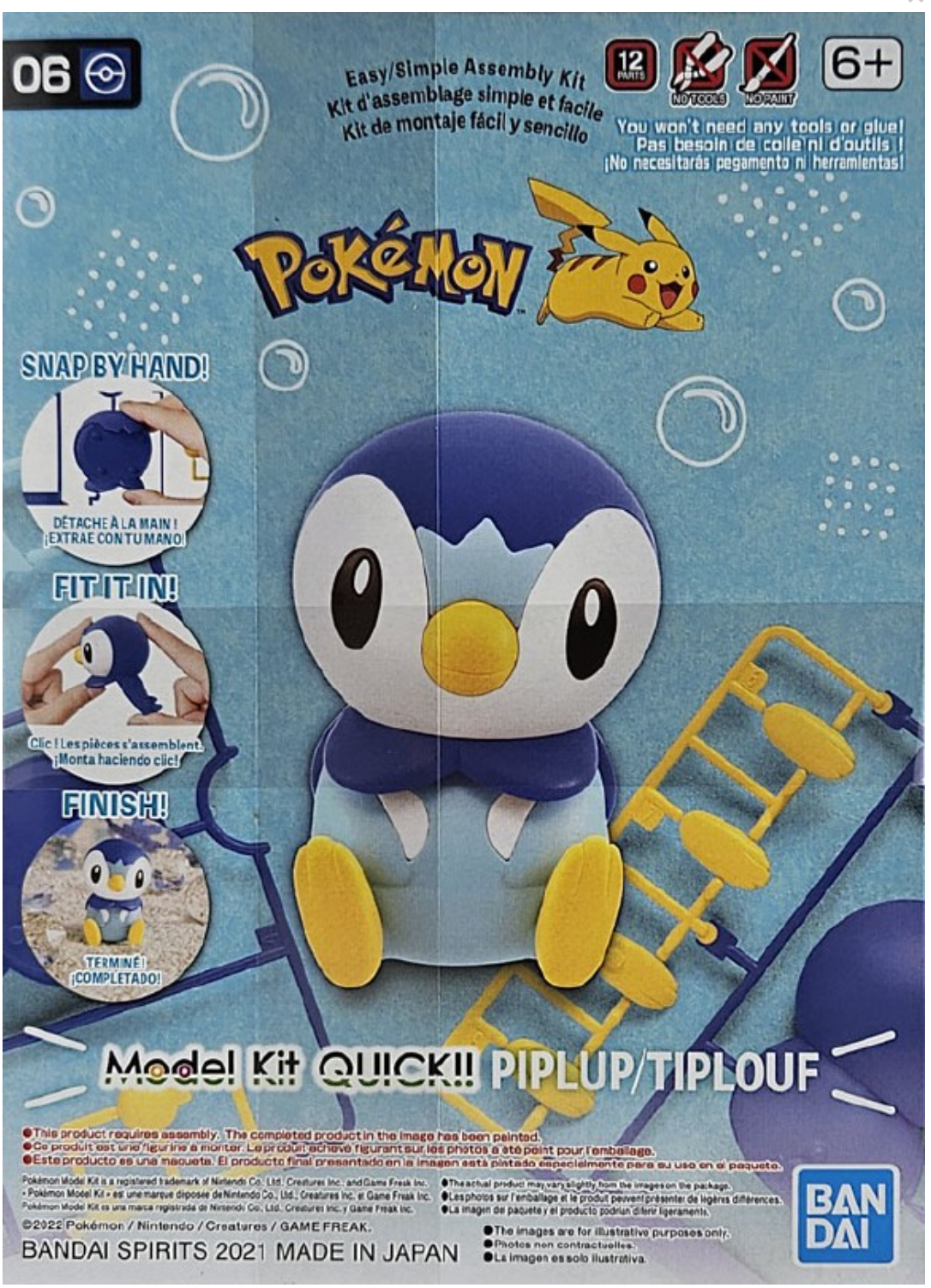 Pokemon Model: Piplup/Tiplouf