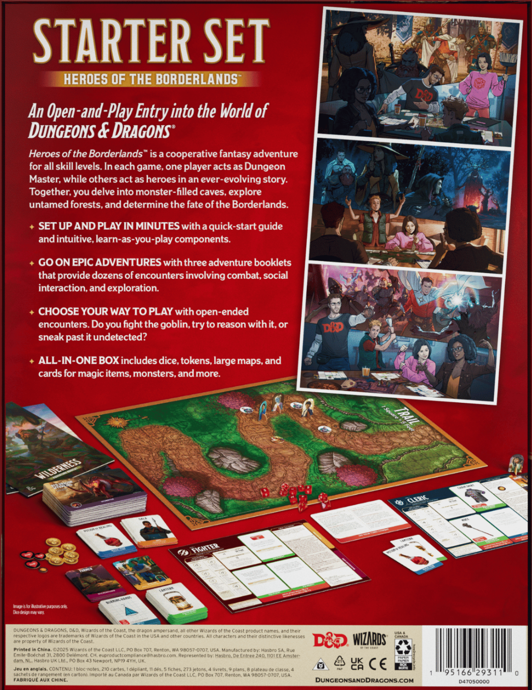 D&D 5E: Starter Set: Heroes of the Borderlands