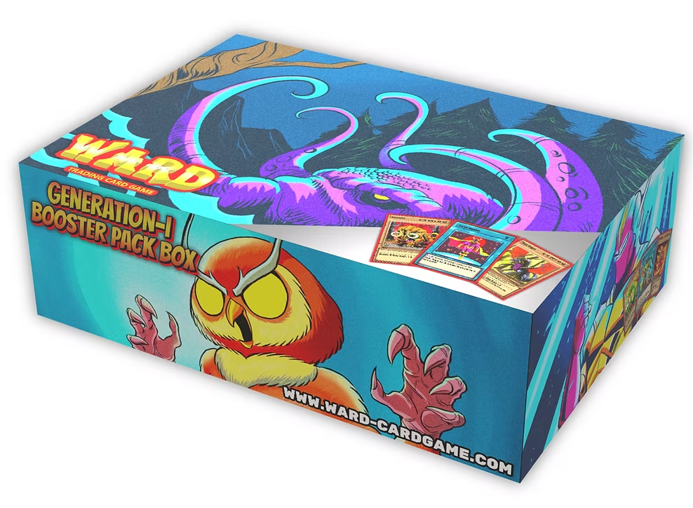 Ward TCG Generation-1 Booster Pack Box