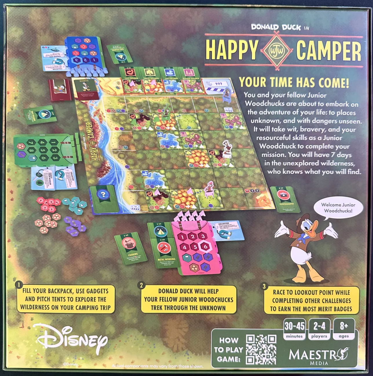Donald Duck in Happy Camper