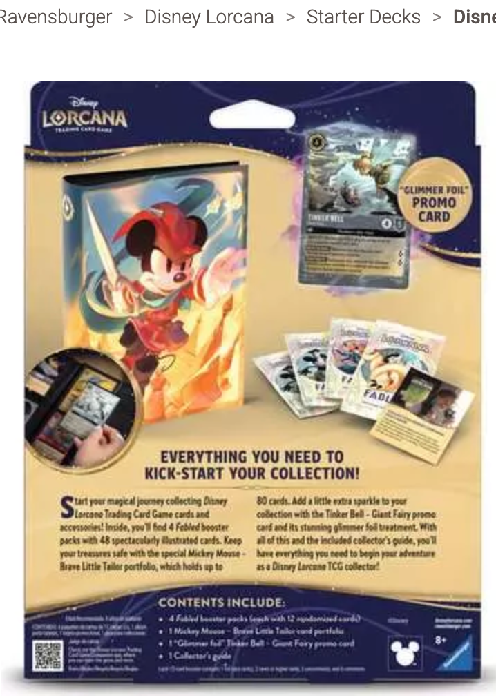 Lorcana TCG: Collection Starter Set
