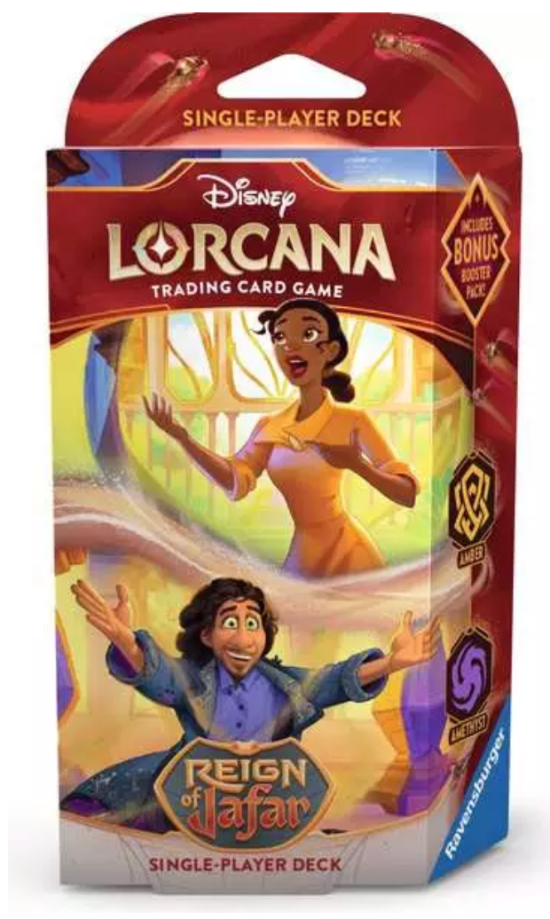 Lorcana TCG: Reign of Jafar Single Player Deck Amber & Amethyst