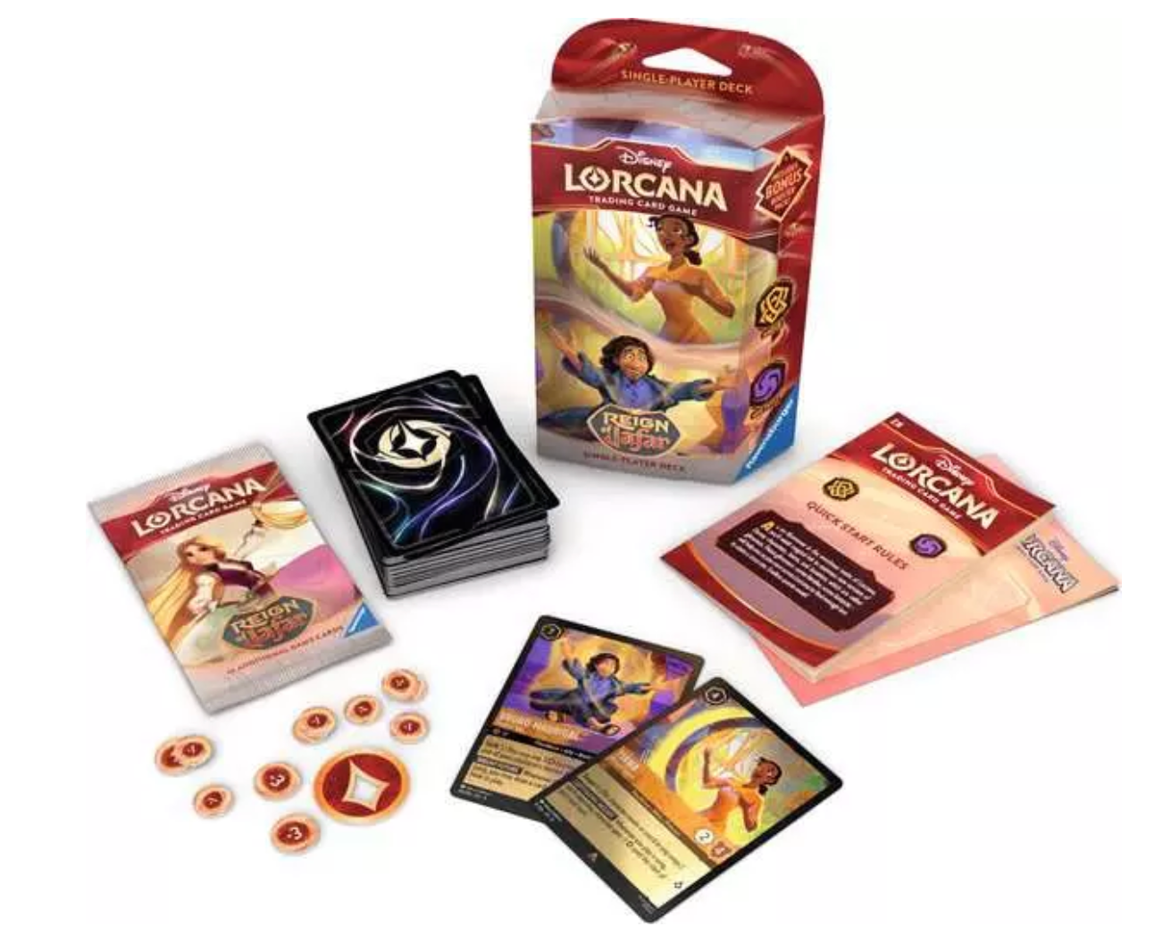 Lorcana TCG: Reign of Jafar Single Player Deck Amber & Amethyst