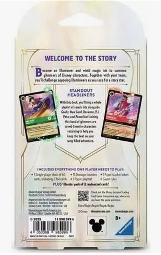 Lorcana TCG: Fabled Single Player Deck Emerald & Ruby