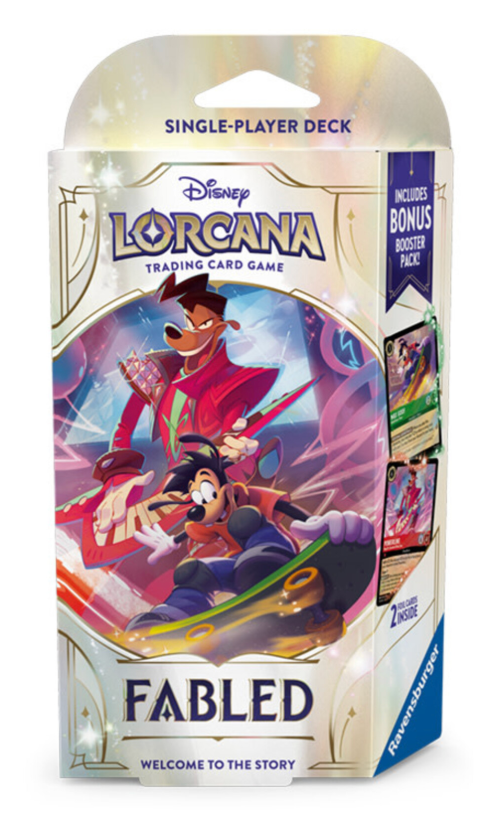 Lorcana TCG: Fabled Single Player Deck Emerald & Ruby