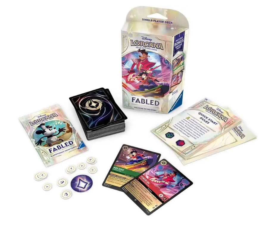 Lorcana TCG: Fabled Single Player Deck Emerald & Ruby