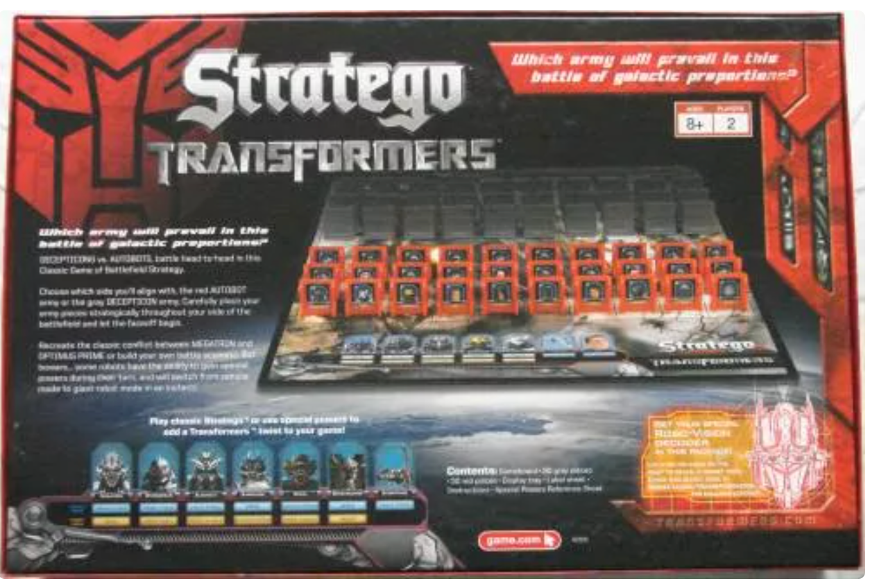 Stratego: Transformers