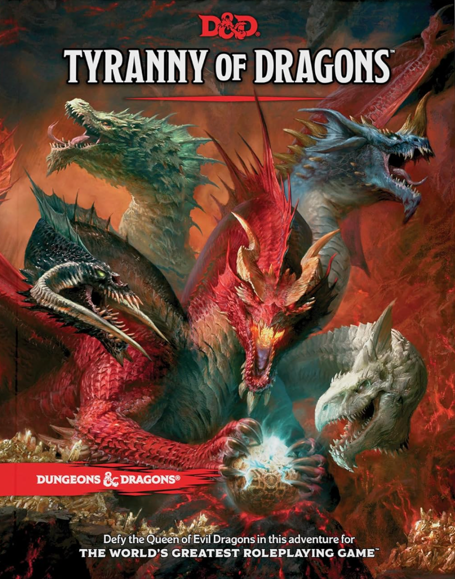 Tyranny of Dragons D&D Book