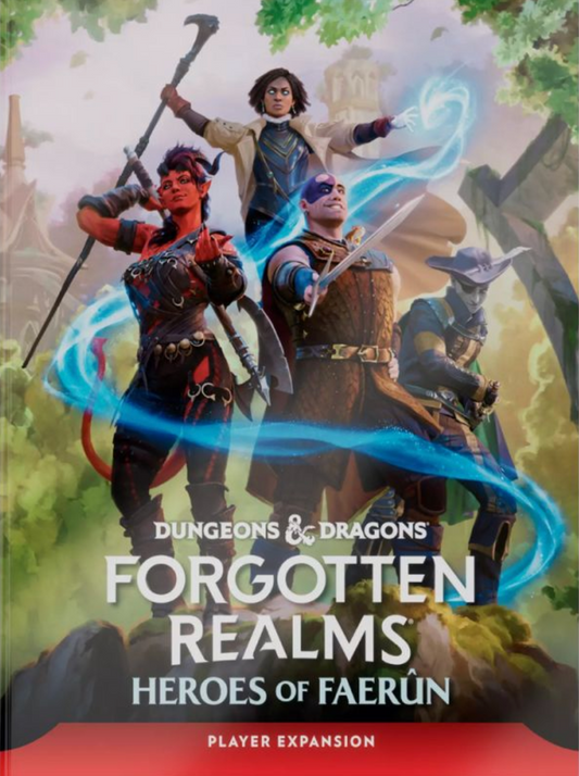 Forgotten Realms: Heroes of Faerun D&D Book