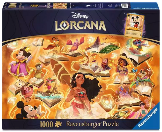 Lorcana Glimmers of the Realm: Amber 1000pc Jigsaw Puzzle