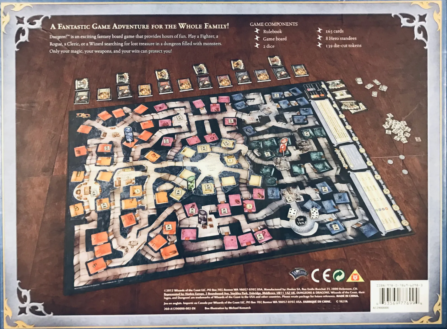 Dungeon! Fantasy Board Game