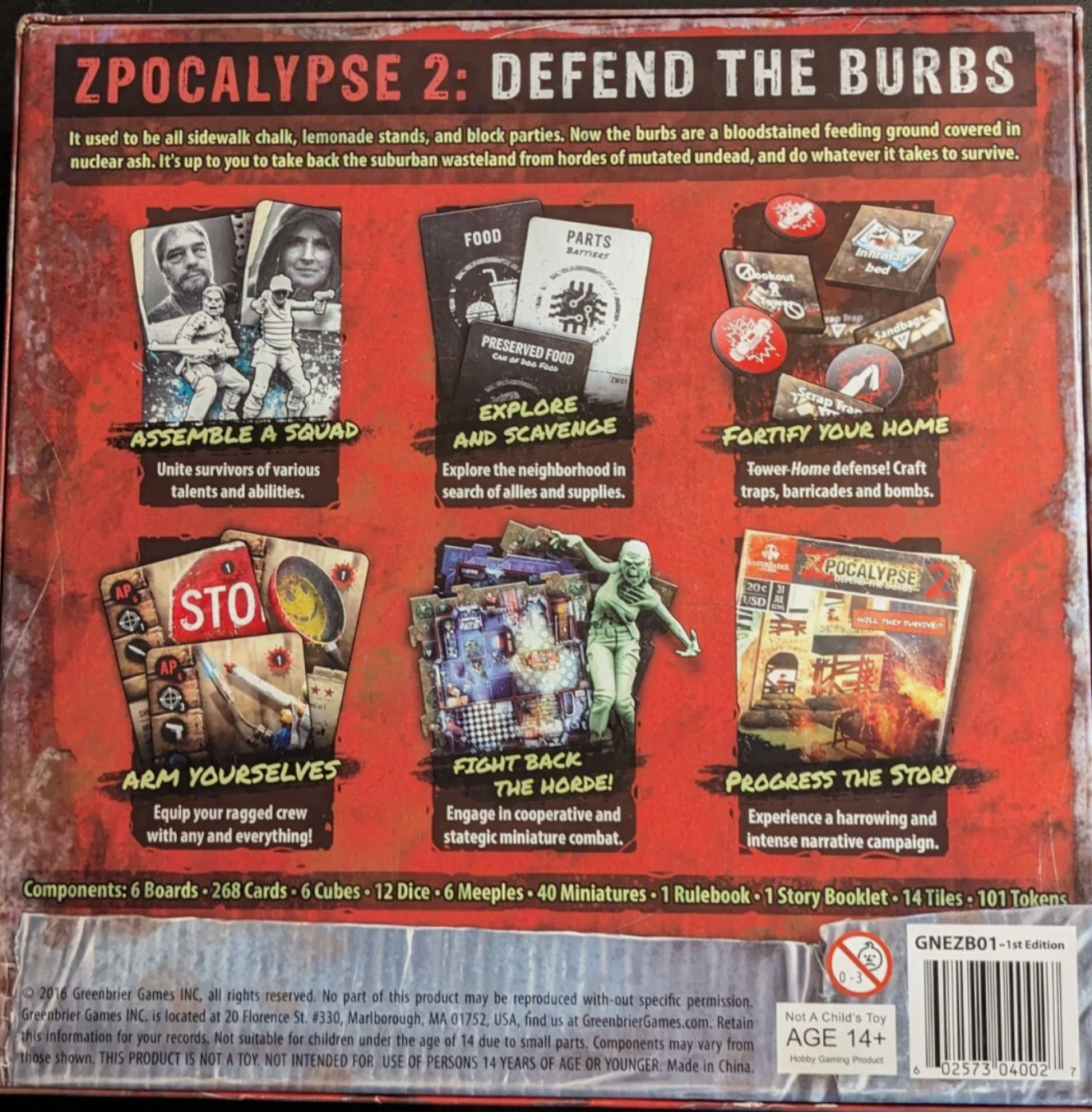Zpocalypse 2: Defend The Burbs