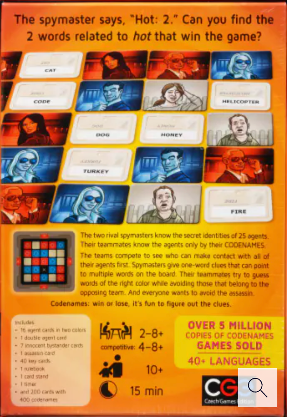 Codenames: Pictures