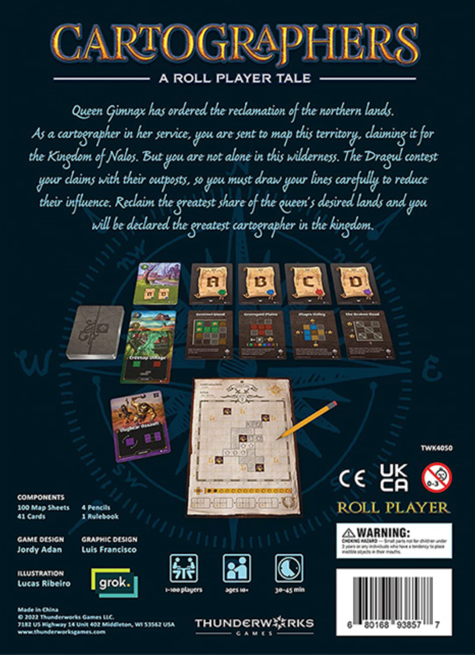Cartographers- Roll Player Tale