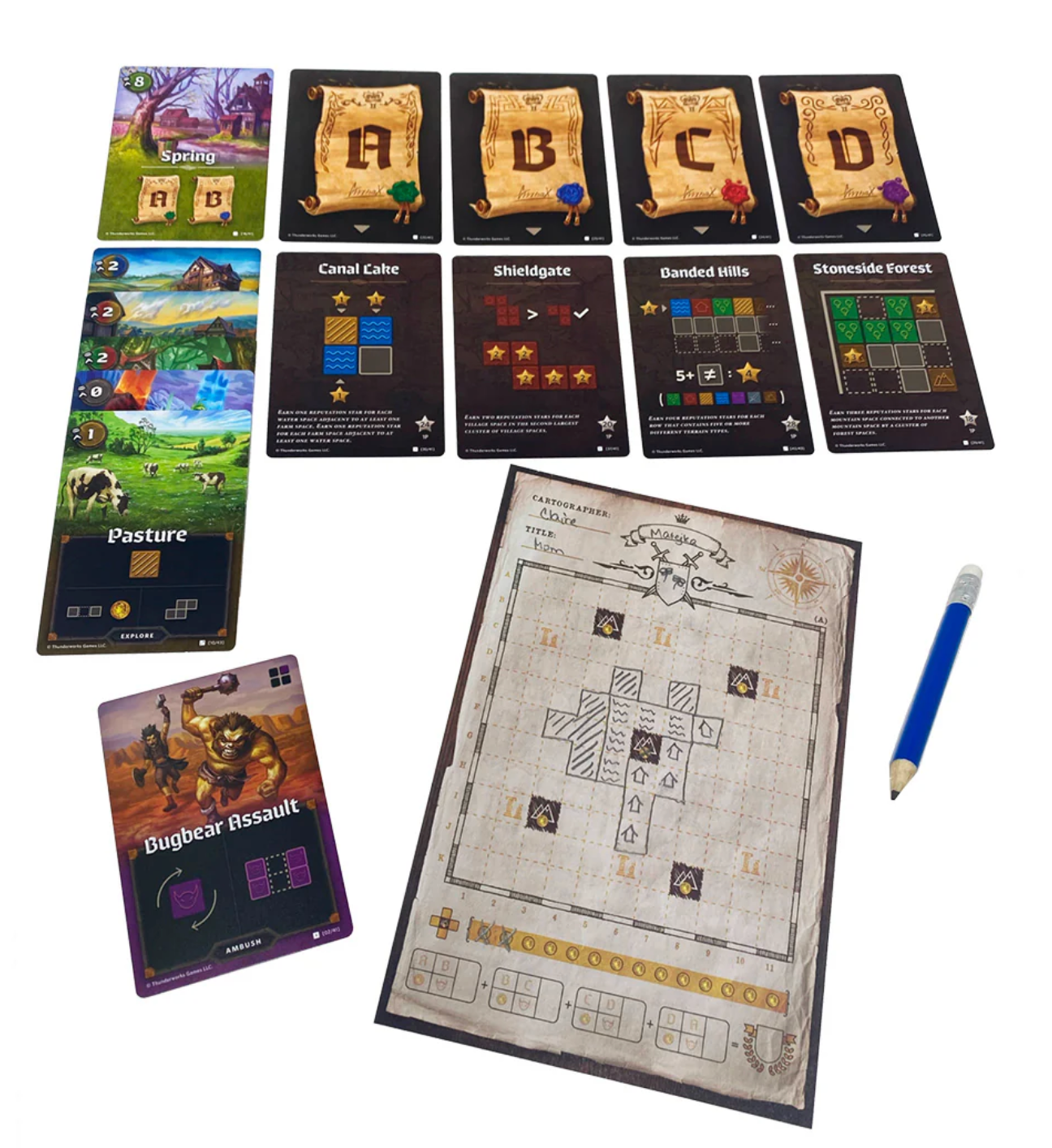 Cartographers- Roll Player Tale