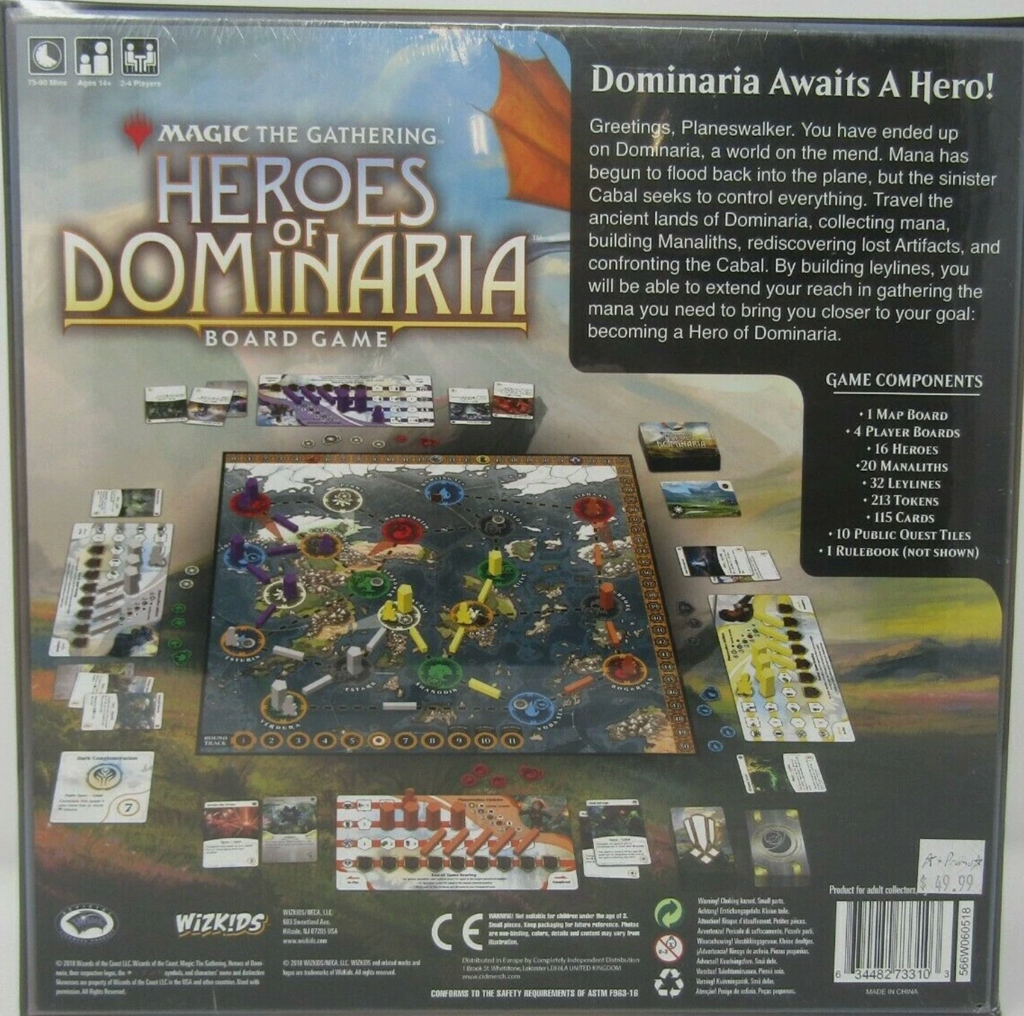 Magic: The Gathering - Heroes of Dominaria Board Game