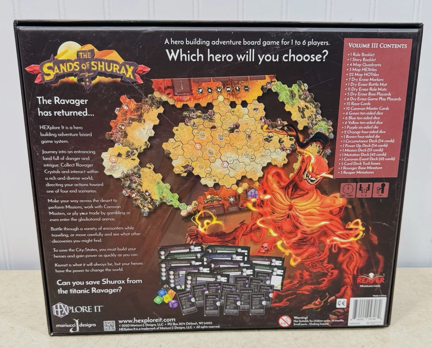 HEXplore It: The Sands of Shurax