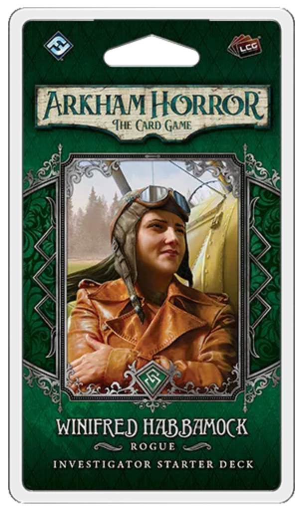 Arkham Horror: The Card Game - Winifred Habbamock Investigator Starter Deck.