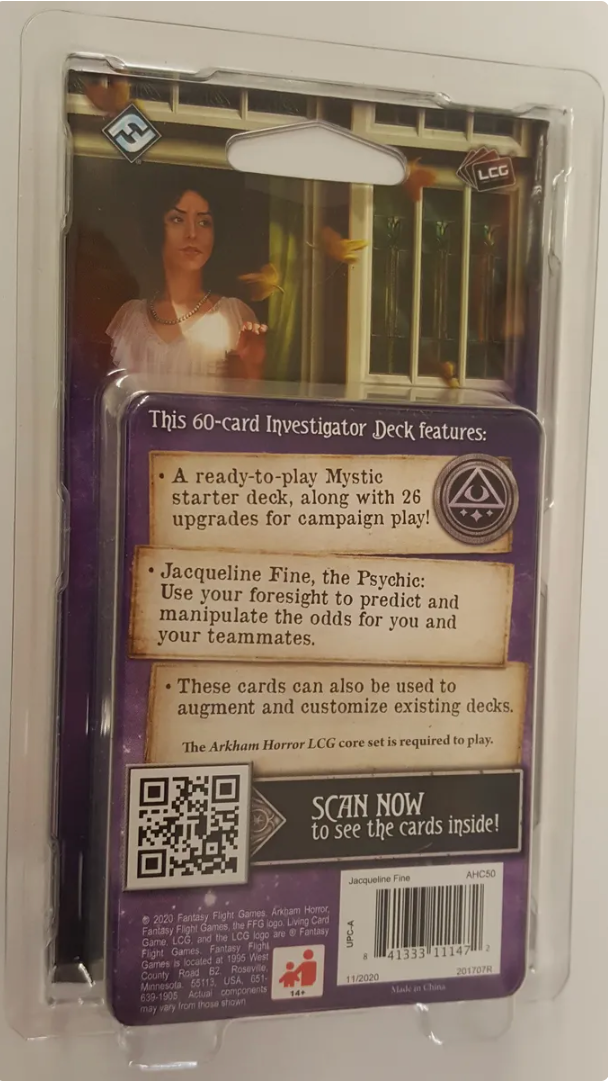 Arkham Horror: The Card Game - Jacquline Fine: Investigator Starter Deck