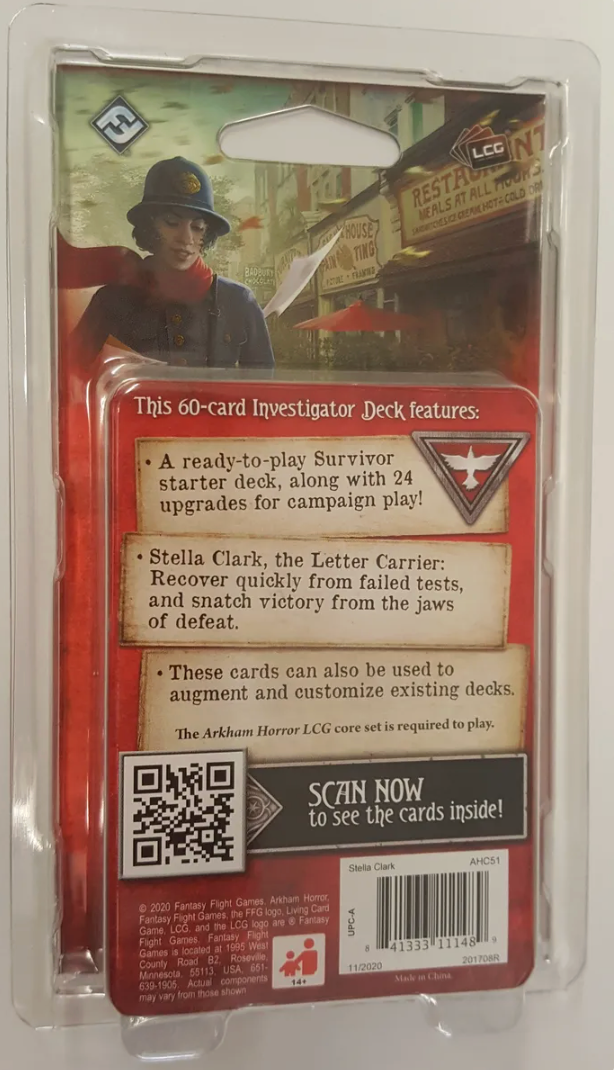 Arkham Horror: The Card Game - Stella Clark: Investigator Starter Deck