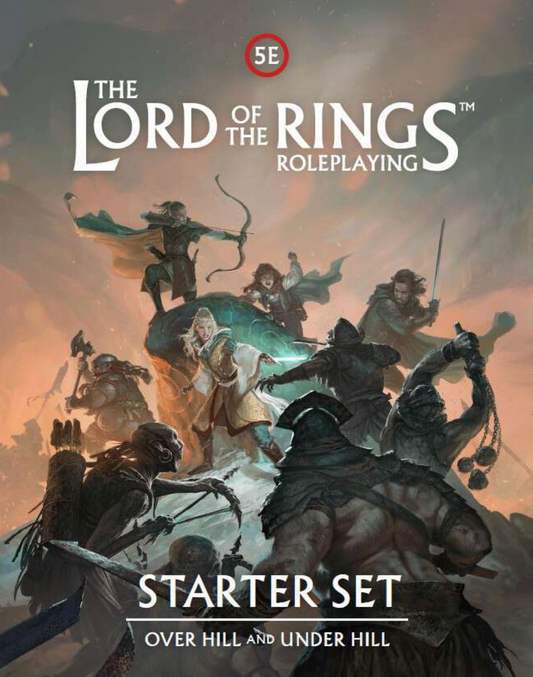 The Lord of the Rings RPG: Starter Set Over Hill and Under Hill