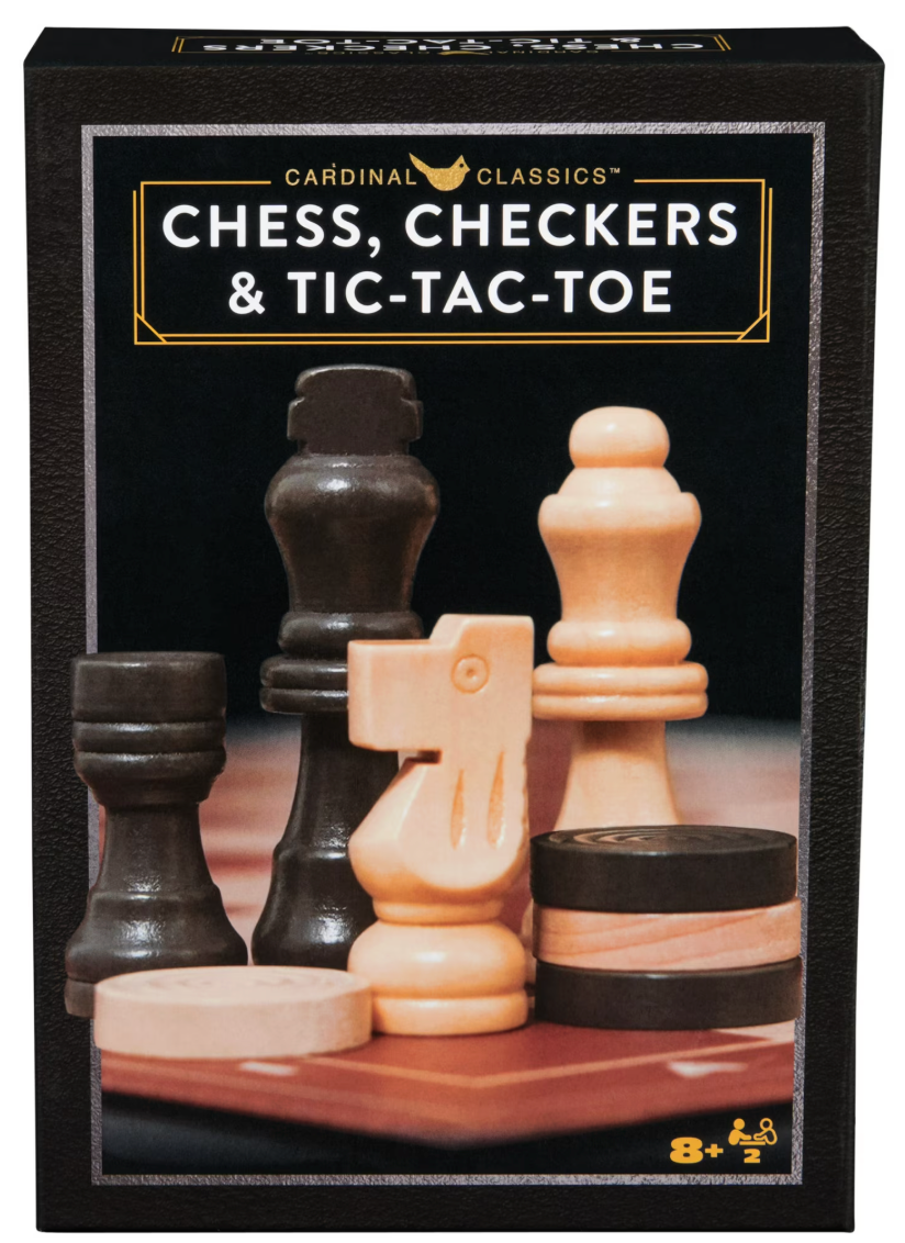 Chess, Checkers & Tic-Tac-Toe Game