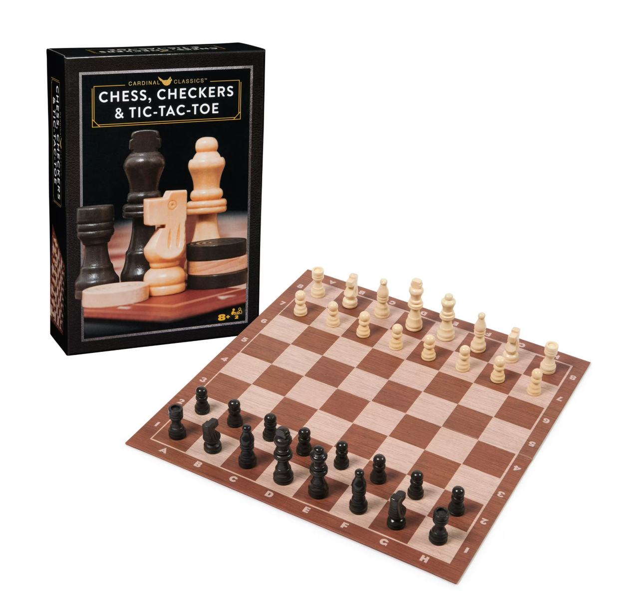 Chess, Checkers & Tic-Tac-Toe Game