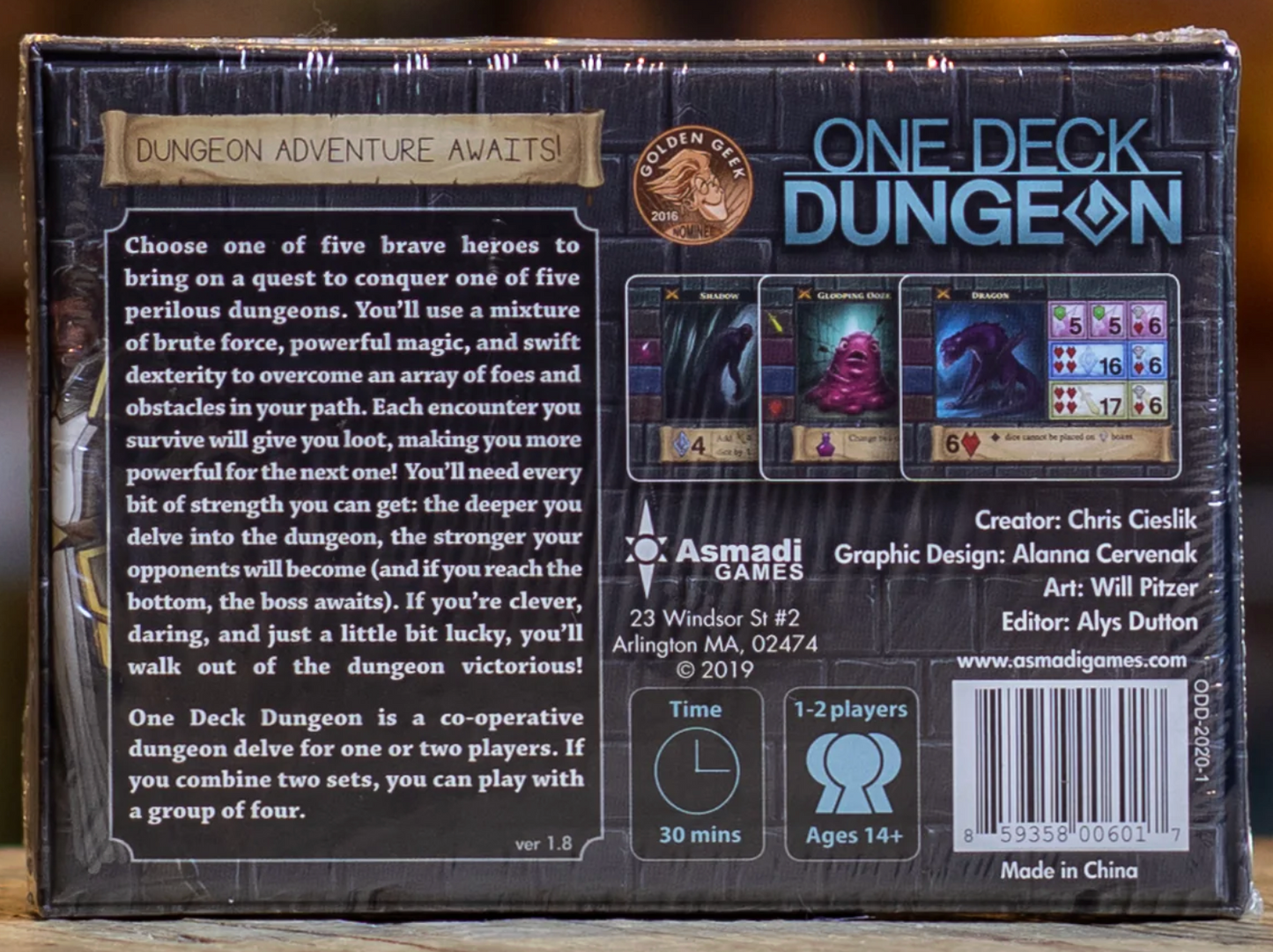 One Deck Dungeon